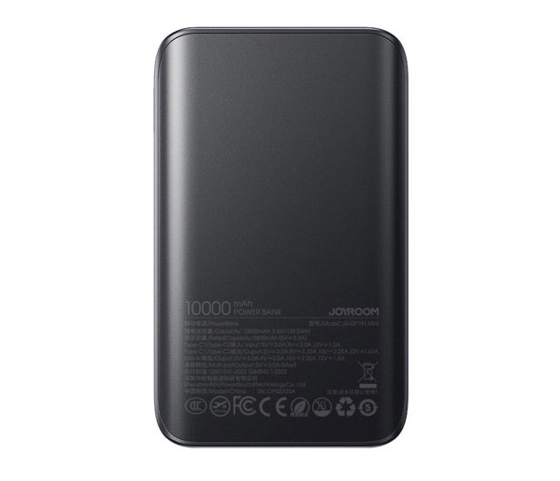 JoyRoom Powerbank Star Series Mini 10000mAh 22,5W z wyświetlaczem - 1586228 - zdjęcie 3